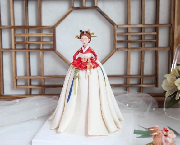 1day Hanbok cake