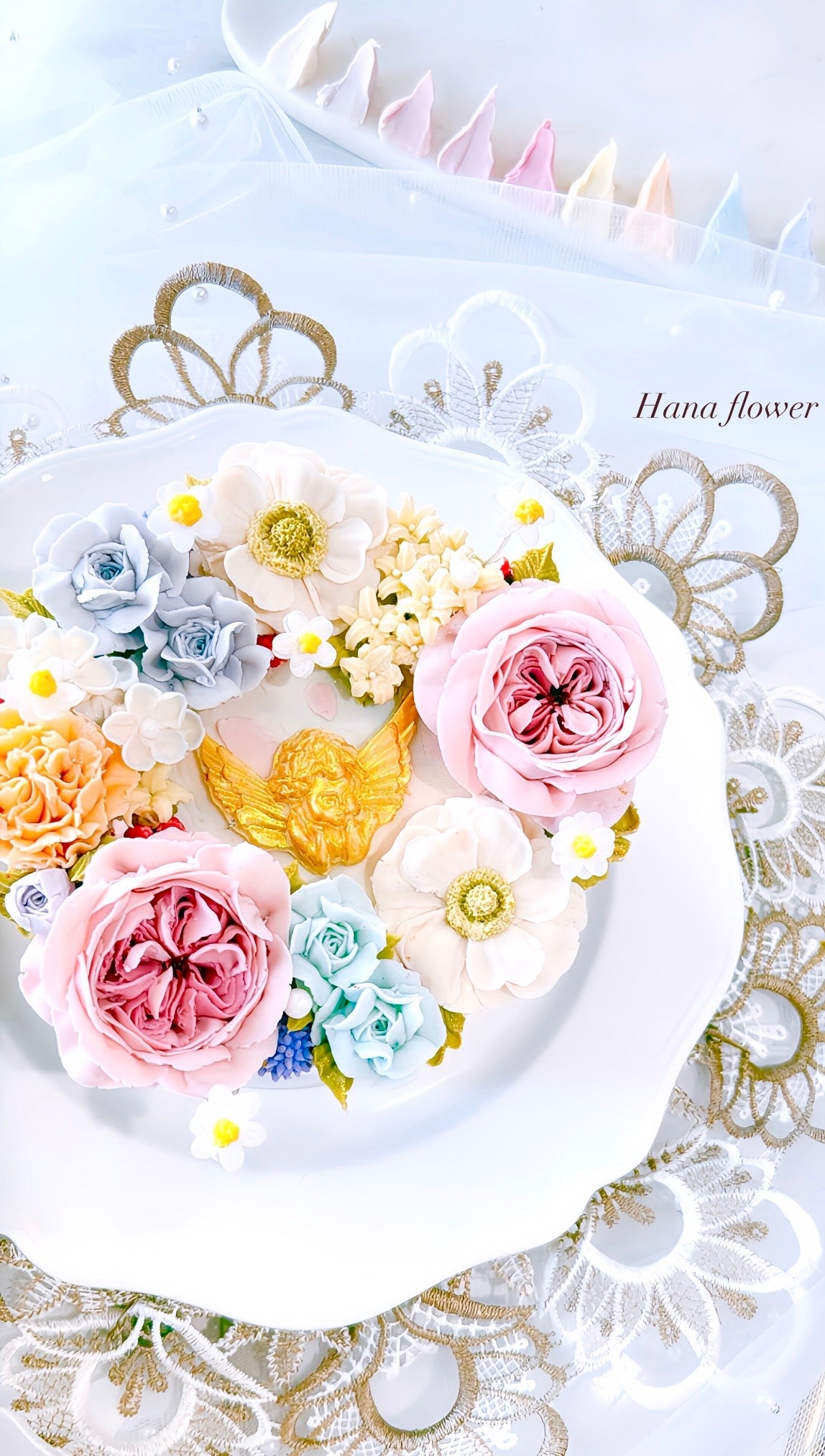 Korean Real Flower Piping