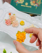 1day Crispy flower cookie